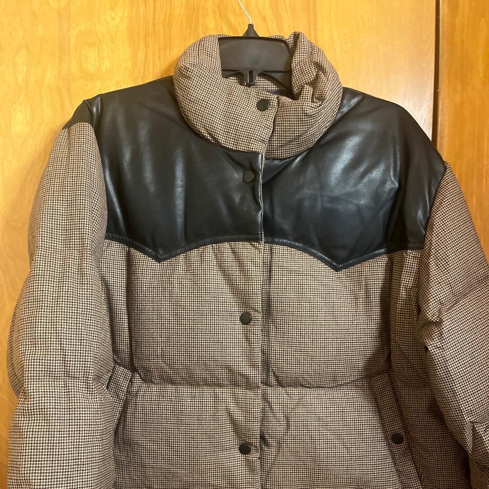 *New with tags*  rag&bone puf plaid jacket